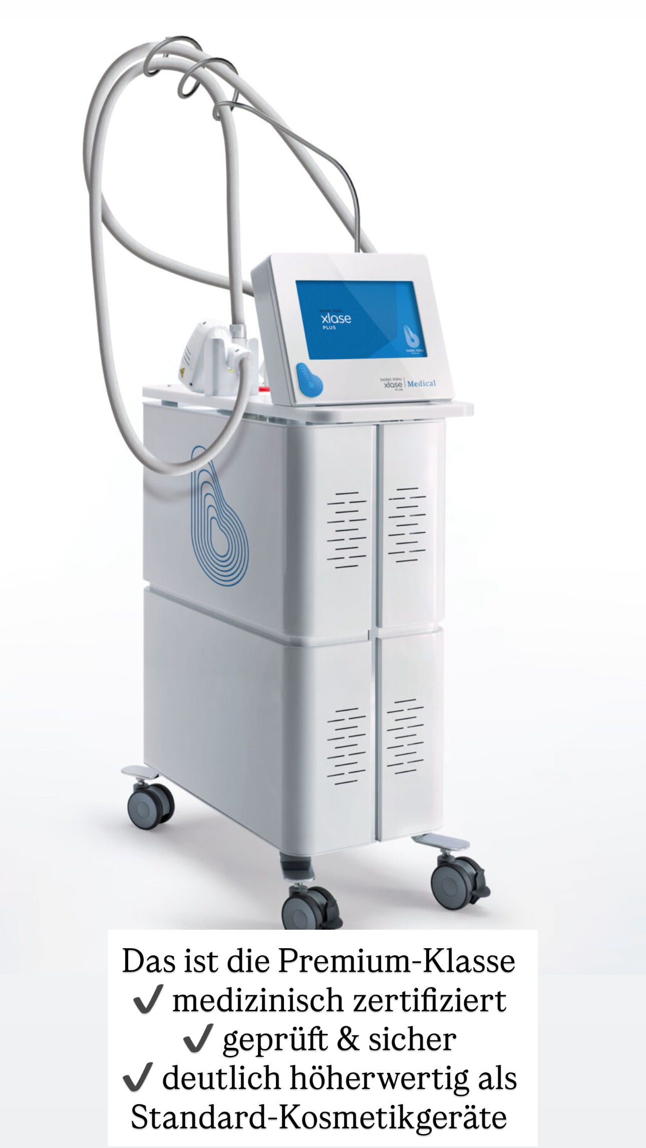 Xlase Plus Medical - Premium Laser Haarentfernung Gerät